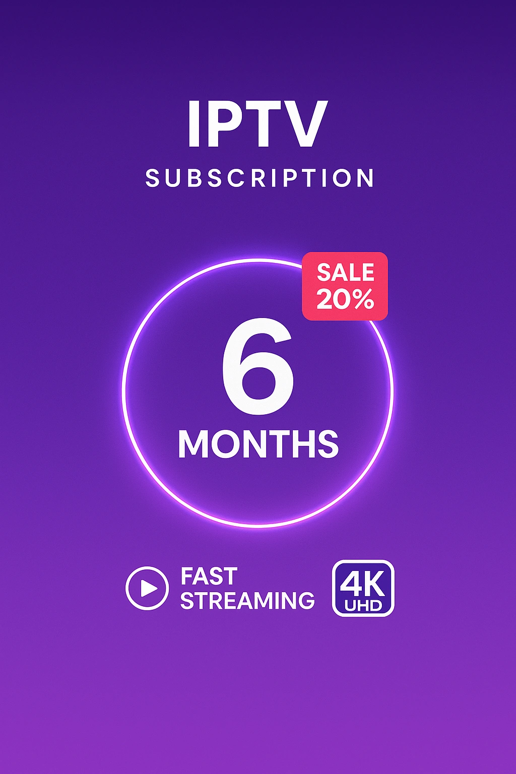 IPTVPlan_6_Month 6 Month IPTV Subscription – Premium 4K with iptvplan